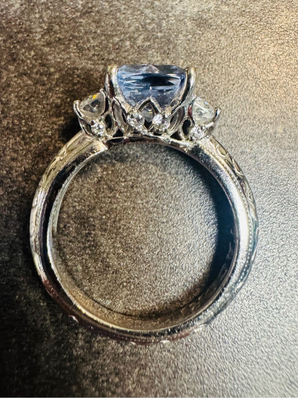 Tacori for Diamonique ring size 6 ring is retired - Picture 3 of 9